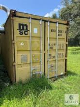 Full-size 40-foot Shipping Container - CONTENTS NOT INCLUDED