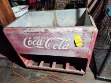Vintage Coca-Cola Cooler Chest - No Lid