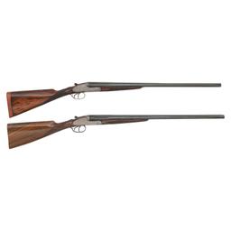 *Pair of Vincenzo Bernardelli "Holland V.B. Inciso" 12 Gauge SxS Shotguns