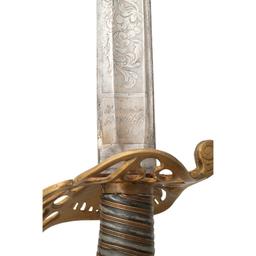 Sauerbier Non-Regulation  Sword of Maj (Gen) Douglas Frazar- The Man Who Caught Mosby and Let Him Go