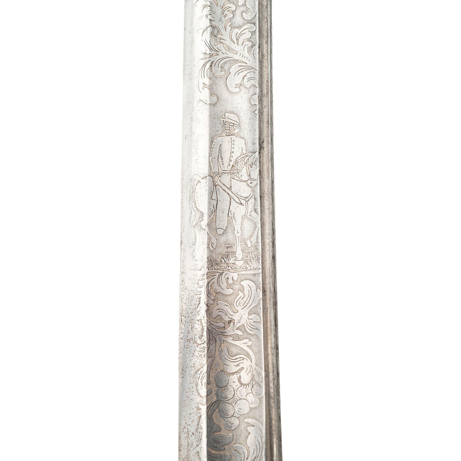 Sauerbier Non-Regulation  Sword of Maj (Gen) Douglas Frazar- The Man Who Caught Mosby and Let Him Go