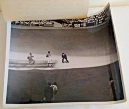 3 Vintage Original Press Photo Lot 1953 World Series Jackie Robinson Reese Yankees Type Sequence MLB