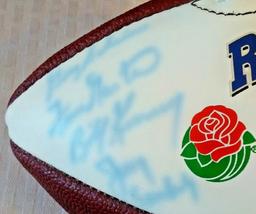 1/1 Penn State 1995 Rose Bowl Autograph Signed Coaches Football Staff Paterno Sandusky Ganter JSA