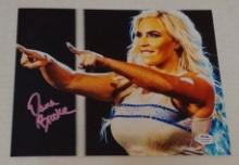 Dana Brooke Autographed Signed PSA Sticker Only 8x10 Photo WWF WWE NXT Divas Sexy Wrestling