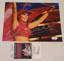Ivelisse Valez Autographed Signed 8x10 Photo WWF WWE JSA Wrestling Divas TNA AEW