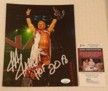 Jeff Jarrett Autographed Signed JSA COA 8x10 Photo WWE Wrestling WWF AEW TNA HOF Inscription