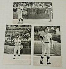 3 Vintage 1960s Baseball Spring Training Souvenir Postcard Lot Mickey Mantle Yankees MLB HOF Kodak