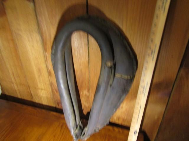Antique Leather Mule Harness