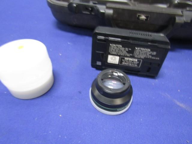 Hitachi Flying Erase Head V M-3300 A, V H S Video Camcorder X8 Zoom W/