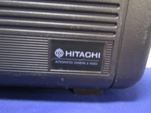 Hitachi Flying Erase Head V M-3300 A, V H S Video Camcorder X8 Zoom W/