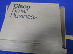 Cisco Small Business Telephone W/ Directions, C D Rom And Original Box