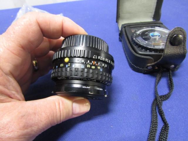 Kiron 70-210mm F/4 Zoom Lens With Caps, Pro Master 49mm Lens W/ Caps,