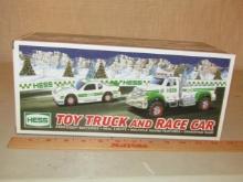 N I B Hess Toy Truck And Race Car