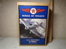 N I B Vtg 1994 Texaco Wings Of Texaco 1932 Northrop Gamma