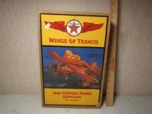 N I B Vtg 1998 Wings Of Texaco 1929 Curtiss Robin Airplane