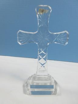 Waterford Crystal Marquis Collection 8" keepsake Cross For Sympathy