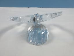 Waterford Crystal Butterfly Collection 2 5/8" Paperweight Circa 2010-15. Retail $64.95