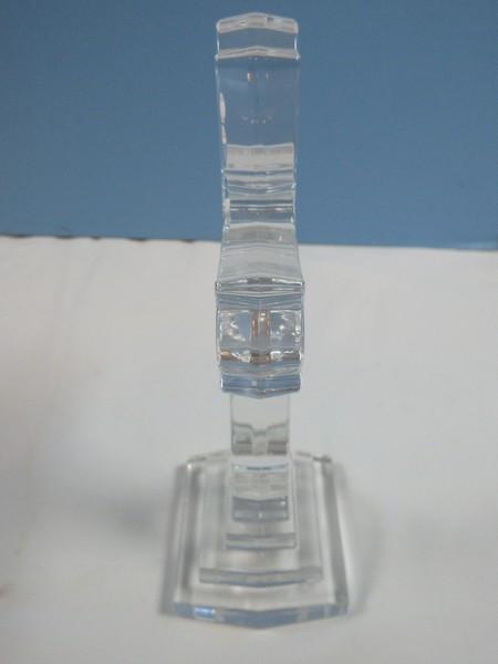 Waterford Crystal Scalloped Edge Cross 8" Figurine