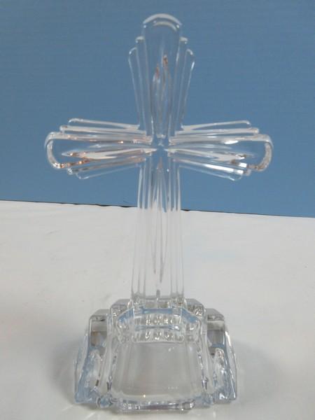Waterford Crystal 7" Cross of Faith Figurine