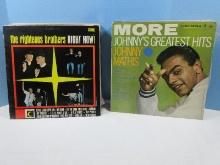 20+ Vinyl Records- The Righteous Brothers, Beatlemania, Beach Boys, Peter, Paul & Mary etc.