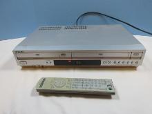 Sony DVD Player/Video Cassette Recorder Model No. SLV-D370P w/ No Remote Powers on