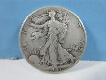 1941 Walking Liberty Silver Half Dollar Coin Philadelphia No Mint Mark 90% Silver