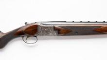 Engraved Belgian Browning Over/Under Shotgun, 12 Gauge