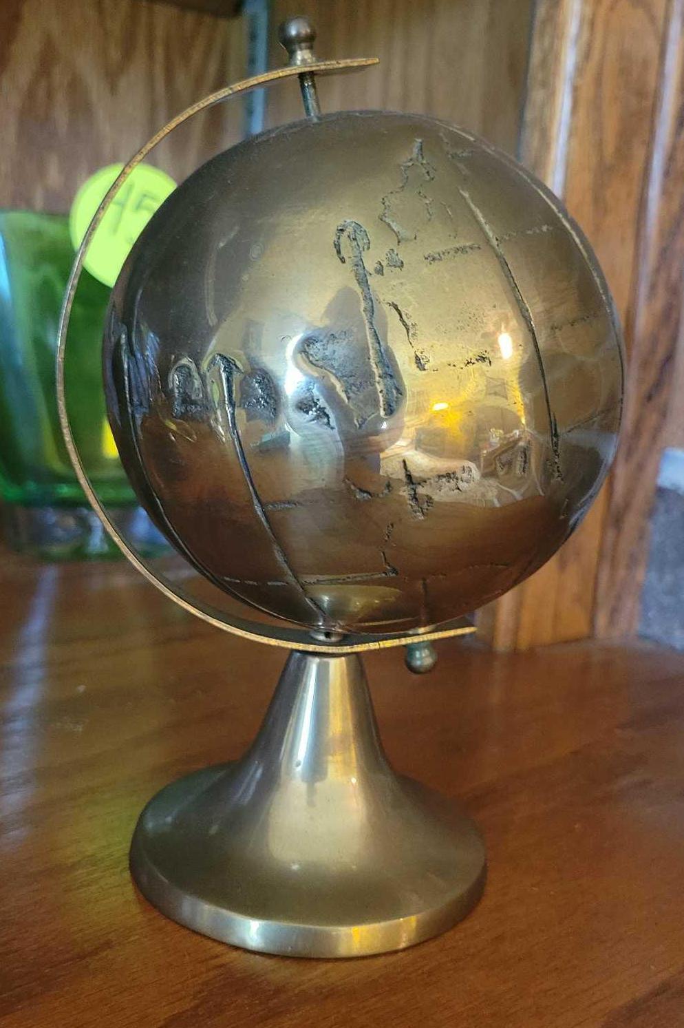 Brass Globe $2 STS
