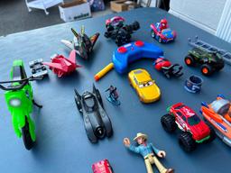 Misc. Lot of Toys - Cars, bikes and more....