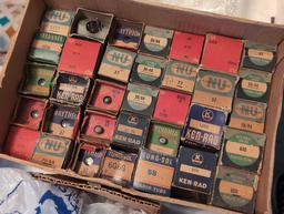 (BR2) (2) BOXES OF VINTAGE GLASS RADIO TUBES TO INCLUDE TUNG-SOL, KEN-RAO, NATIONAL UNION, RCA,