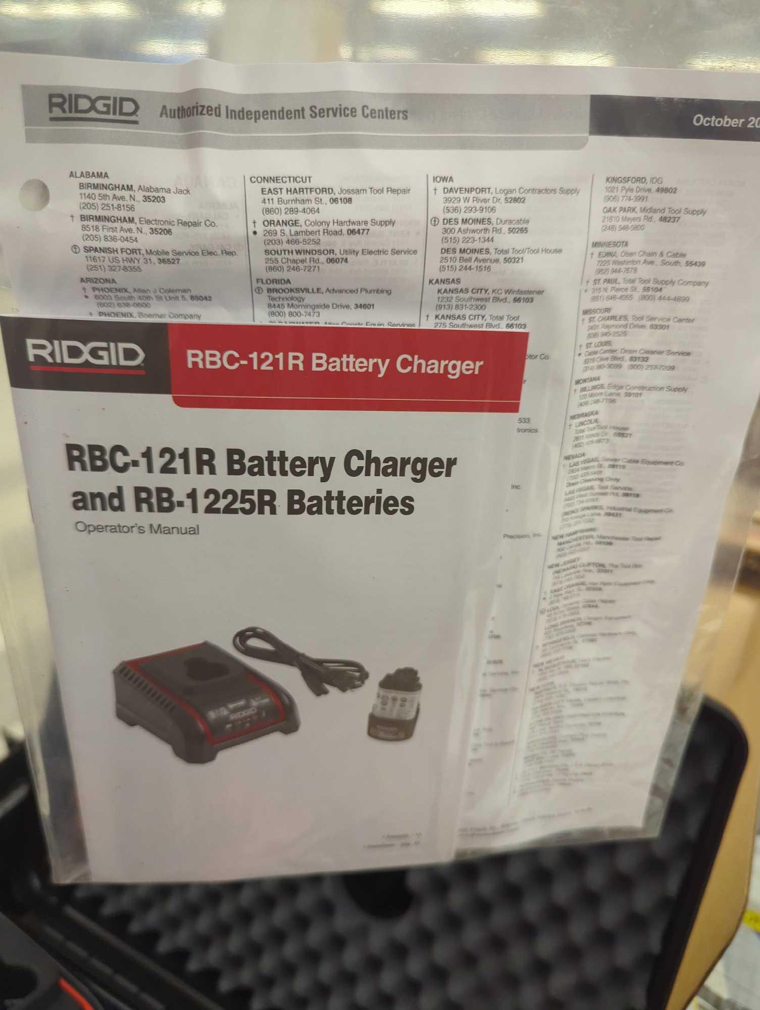 RIDGID (Missing Battery) RP 115 Mini Press Tool Kit for 1/2 in. - 3/4 in. Copper & Stainless