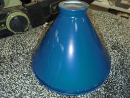 Crown Bolt 2-1/4 in. Navy Blue Metal Cone Pendant Light Shade, Retail Price $12, Appears to be New,