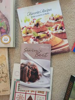 Assortment of Cookbooks. $2 STS