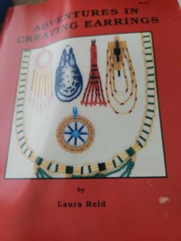 Books On Making Earrings and Beginners Guide to Mosaics. $ 1 STS