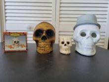 Halloween Skull Decor $3 STS