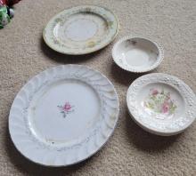 Glass Plates and Bowls Assortment $2 STS