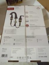 Pfister Ladera 8 in. Widespread Double Handle Bathroom Faucet in Matte Black, Appears to be New in