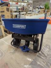 Chapin 70 lbs. Residential Broadcast Ice Melt and Salt Spreader. Comes in open box as is shown in