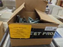 Box Lot of Assorted Carriage Screws in a Medium Box, Weighs 27.8 Lbs, What You See in the Photos is