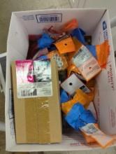(Left Open For Preview) Medium Flat Rate Box 8.0 Lbs Lot Of Assorted Items To Include, Box Of