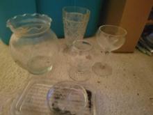 Assorted Glass Items $5 STS