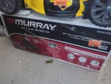 Murray 22 in. 140 cc Briggs & Stratton Walk Behind Gas Self-Propelled Lawn Mower with Front Wheel