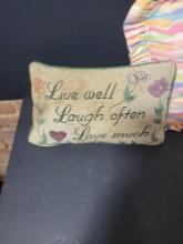 Vintage pillows $5 STS