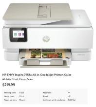 HP ENVY Inspire 7955e All-in-One Inkjet Printer