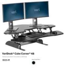 VARIDESK CubeCorner 48 Standing desk