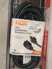 HDX 55 ft. 16/3 Green Outdoor Extension Cord (1-Pack), Appears to be New Retail Price Value $16 What