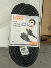 HDX 55 ft. 16/3 Green Outdoor Extension Cord (1-Pack), Appears to be New Retail Price Value $16,