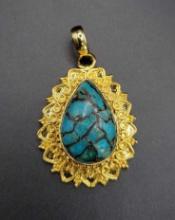 Turquoise Pendant $5 STS