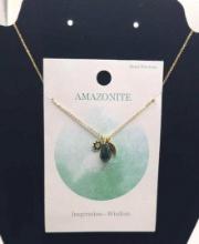 Amazonite Charm Necklace $5 STS