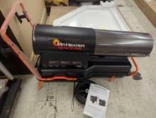 Mr. Heater Contractor 140,000 BTU Black Forced Air Kerosene/Diesel Space Heater with Thermostat,